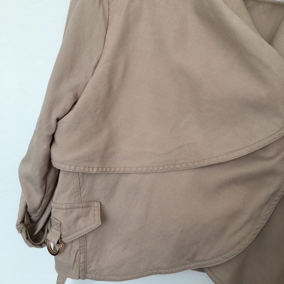 Entry- Never Worn! Smart Casual Tan Jacket - Picture 5 of 7